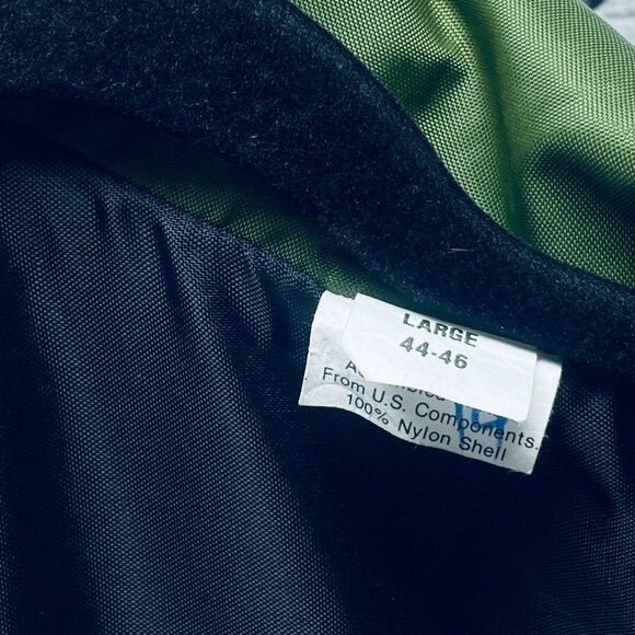 Stearns Buoyant Nylon Flotation Jacket L 44-46 Green Duck Hunting Fishing - Picture 2 of 13